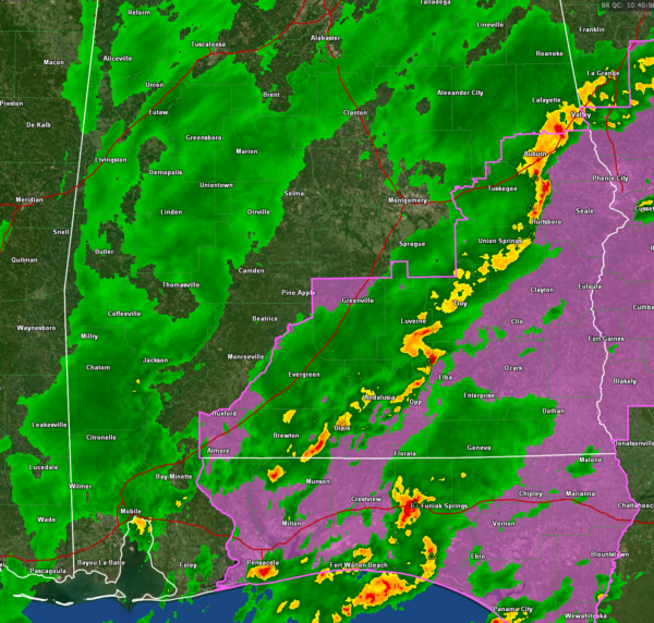 Tornado Warning for Eastern Lee County Latest on the Tornado