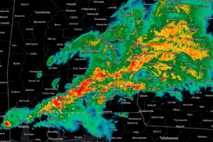 Severe Weather Threat Continues to Dwindle…Should be Limited to Southeast Alabama Later On