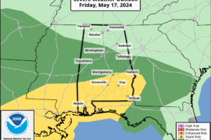 Periods Of Rain; A Few Strong Storms Tomorrow/Saturday