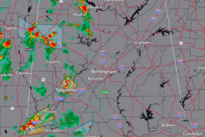 Severe Thunderstorm Warnings for Tuscaloosa County as well Greene and Sumter Counties