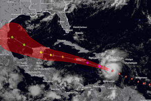 10 a.m. Info on Beryl: Hurricane Has Peaked but is Still Very Dangerous