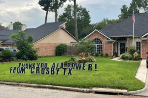 Alabama News Center — Texas residents express gratitude to Alabama Power for helping restore power after Hurricane Beryl