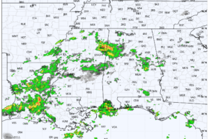 Elevated Rain Chances For Alabama Through Next Week