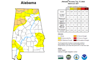 Midday Nowcast: Moderate drought persists, but some storms are approaching