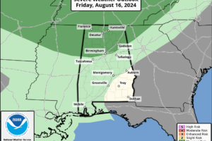 Scattered Strong Storms Tomorrow/Saturday; A Bit Cooler Next Week