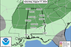 Tomorrow/Saturday isolated strong storms