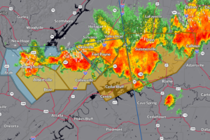 New severe weather warning for parts of DeKalb and Marshall counties until 6:30 p.m. CDT