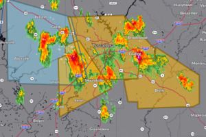 Severe thunderstorm warning for parts of Tuscaloosa, Greene and Hale counties until 5:15 p.m. and for Bibb County until 5:45 p.m.