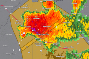 New severe storm on its way to parts of Elmore, Tallapoosa and Coosa counties – warning until 5:30 p.m.