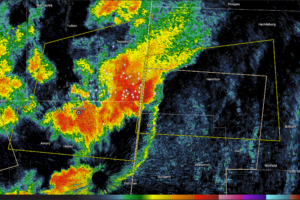 Severe Thunderstorm Warning for Wind and Hail for Parts of Marion and Lamar Counties Until 5 pm