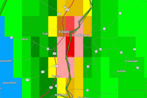 110pm: Major Flooding in Eufaula; Other Advisory Updates