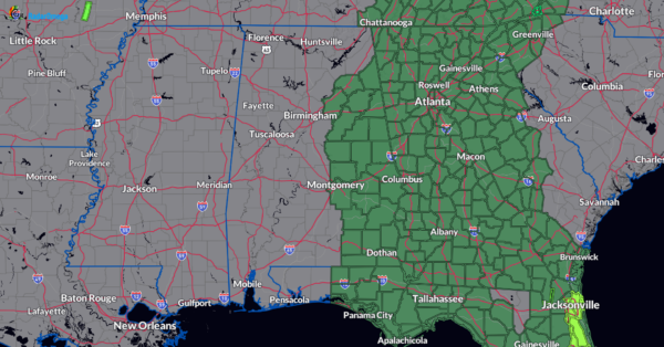 Flood warning for parts of Alabama: The Alabama Weather Blog