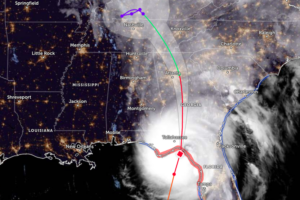 Landfall Imminent; Helene Approaches the Big Bend of Florida