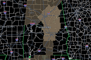 Wind Advisory Expanded in Time & Area for Central Alabama