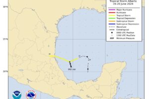 A Look Back at Tropical Storm Alberto, the first storm of the 2024 Season