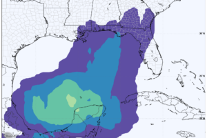 Dry Weekend Ahead; Focus On The Gulf of Mexico Next Week