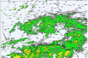 Light Rain At Times Tonight; Mostly Dry Weekend Ahead