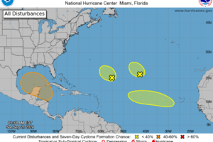 Hot & Dry This Weekend; Potential Tropical Mischief Forms Next Week