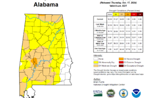 US Drought Monitor: Average drought values ​​are increasing slightly