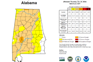 Latest US Drought Monitor Released: Large increase in moderate drought conditions.