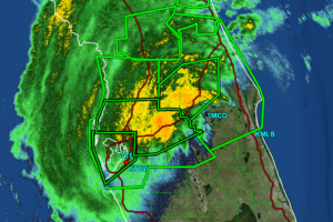 10PM CDT Milton Update: Still a Strong Category 2 Hurricane; Set to Move Across Florida Tonight