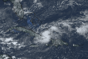 Oscar Soon to Make Landfall Along the Northern Coast of Eastern Cuba