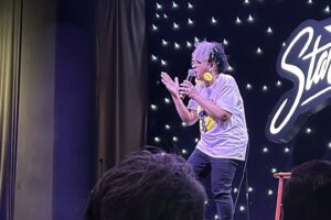 Sheila Williams is a cancer survivor responding with humor as a comedian in Alabama