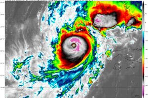 10 p.m. Update from the Hurricane Center:  Milton Still Category 5