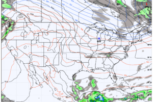 A few sprinkles over north possible today; Dry for the rest