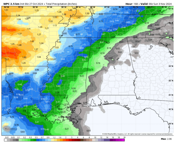 Most will stay dry until next weekend; However, some may experience some rain: The Alabama Weather Blog