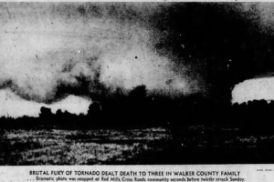 On This Date in 1957: Deadly Tornado Struck Walker County