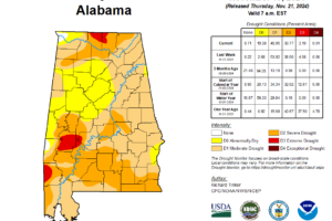 Latest U.S. Drought Monitor:  Small Improvements…