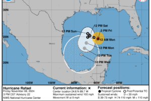 Hurricane Rafael Finally Begins Slowly Weakening