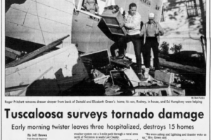 1988: F3 Tornado On This Date in Tuscaloosa