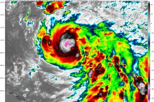 Rafael Now at Hurricane Strength: 75MPH Winds and 986MB Pressure