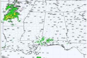 Weekend Showers Possible; Cooler Air About Six Days Away