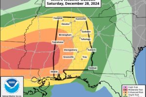 Mid-day Severe Weather Update For Alabama