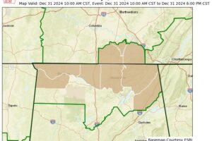 Wind Advisory Issued for Portions of North AL Until 6pm