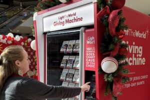 Birmingham shoppers can make a difference at the Light the World Giving Machine at the Riverchase Galleria