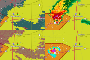 Huge Wedge Tornado on the Ground West of Brookhaven MS