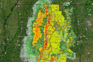 Radar Check: Severe Storms About to Enter Tuscaloosa, Will Reach Birmingham Within The Next Hour or Two