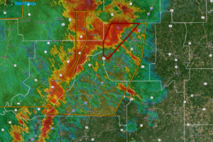 Severe T-Storm Warning for Butler, Conecuh, Covington, Monroe, Wilcox Co. Until 12:45AM