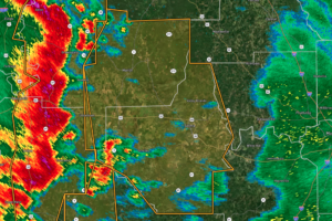 Severe T-Storm Warning for Dallas, Perry Co. Until 11:45PM