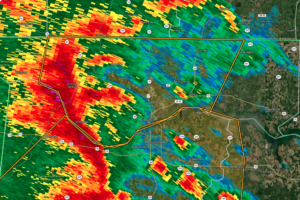 Severe T-Storm Warning for Lauderdale Co. Until 10:45PM