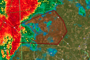 Tornado Warning for Mobile Co. Until 11PM