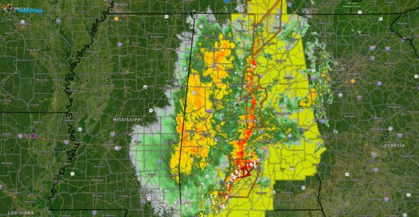 Several Counties Cleared of Tornado Watch; Risk continues east of I-65: Alabama Weather Blog