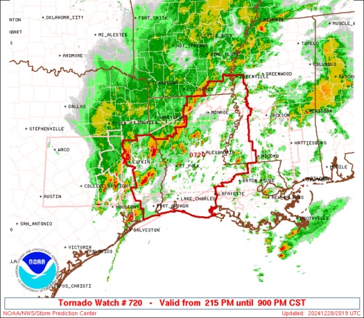 PDS Tornado Watch Returns to Our West: The Alabama Weather Blog