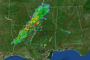 Radar Check: Severe Storms Entering Western Mississippi With Active Tornado Warnings