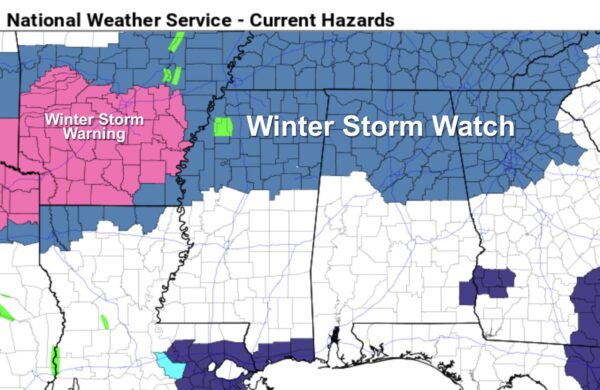 Winter Storm Warning Issued for Friday; Cold/Dry Today: The Alabama Weather Blog