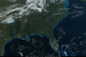 A Few Spotty Showers Tomorrow; A Little Cooler